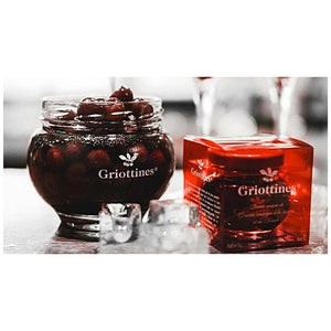 Griottines® Morello Cherries — Large 11.8oz Jar — From Distilleries Peureux