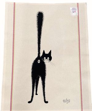 Cat "Third Eye" Kitchen/ Tea Towel — Torchons & Bouchons