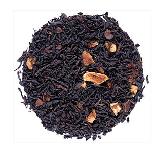 Elmwood  Inn Fine Teas Christmas in a Cup Black Tea — 15 Plant-based Pyramid Sachets (Brew 30 Cups of Tea)