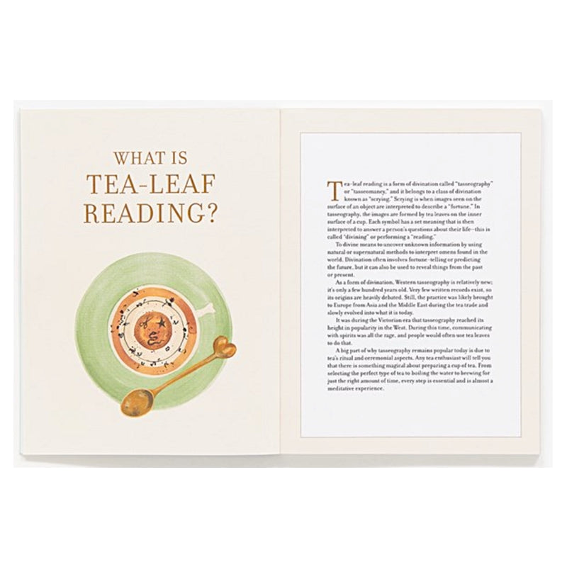 Harney & Sons How to Read Tea Leaves: A Card Deck and Guidebook for Divination