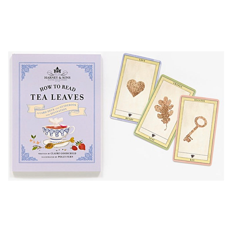 Harney & Sons How to Read Tea Leaves: A Card Deck and Guidebook for Divination