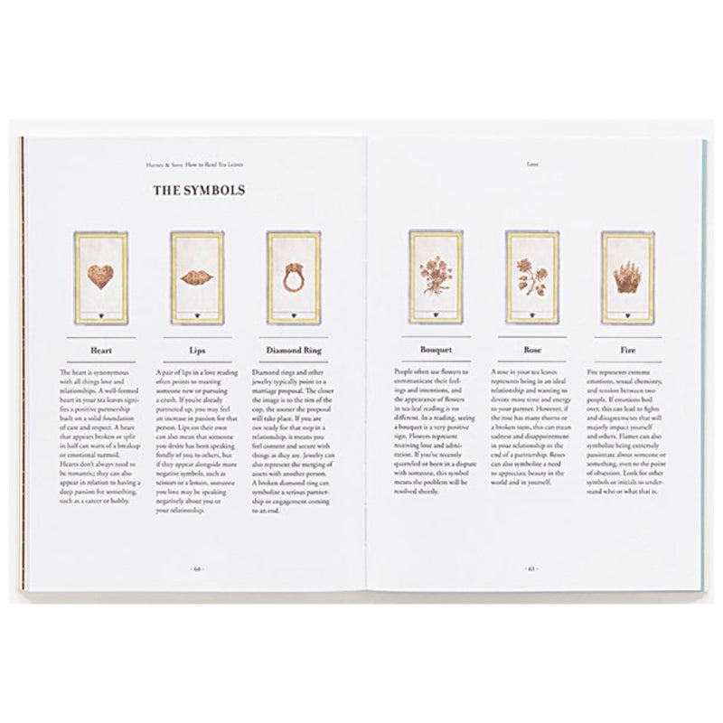 Harney & Sons How to Read Tea Leaves: A Card Deck and Guidebook for Divination