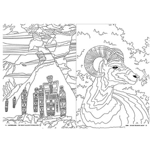 National Geographic National Parks Coloring Books — By National Geographic