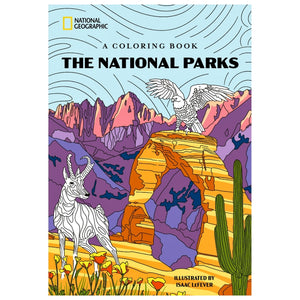 National Geographic National Parks Coloring Books — By National Geographic