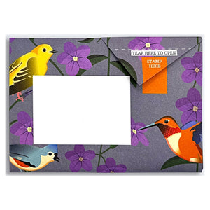 Carnival of Color Pigeons Folded Origami Letter Set