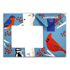 Carnival of Color Pigeons Folded Origami Letter Set