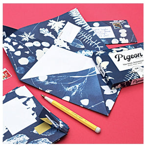 Apothecary Pigeons Folded Origami Letter Pack