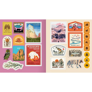 National Parks Stickerology: Stickers for Hikers, Campers, Explorers and More — A Sticker Book