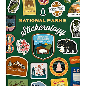 National Parks Stickerology: Stickers for Hikers, Campers, Explorers and More — A Sticker Book